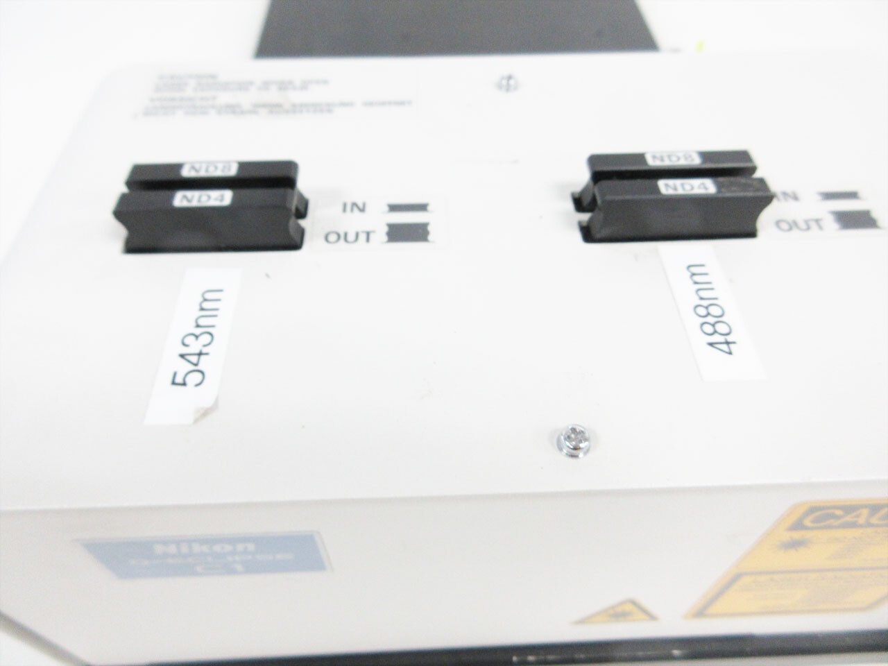 NIKON C1-LU2 FILTER SYSTEM D-ECLIPSE C1 MICROSCOPE LASER PLATFORM