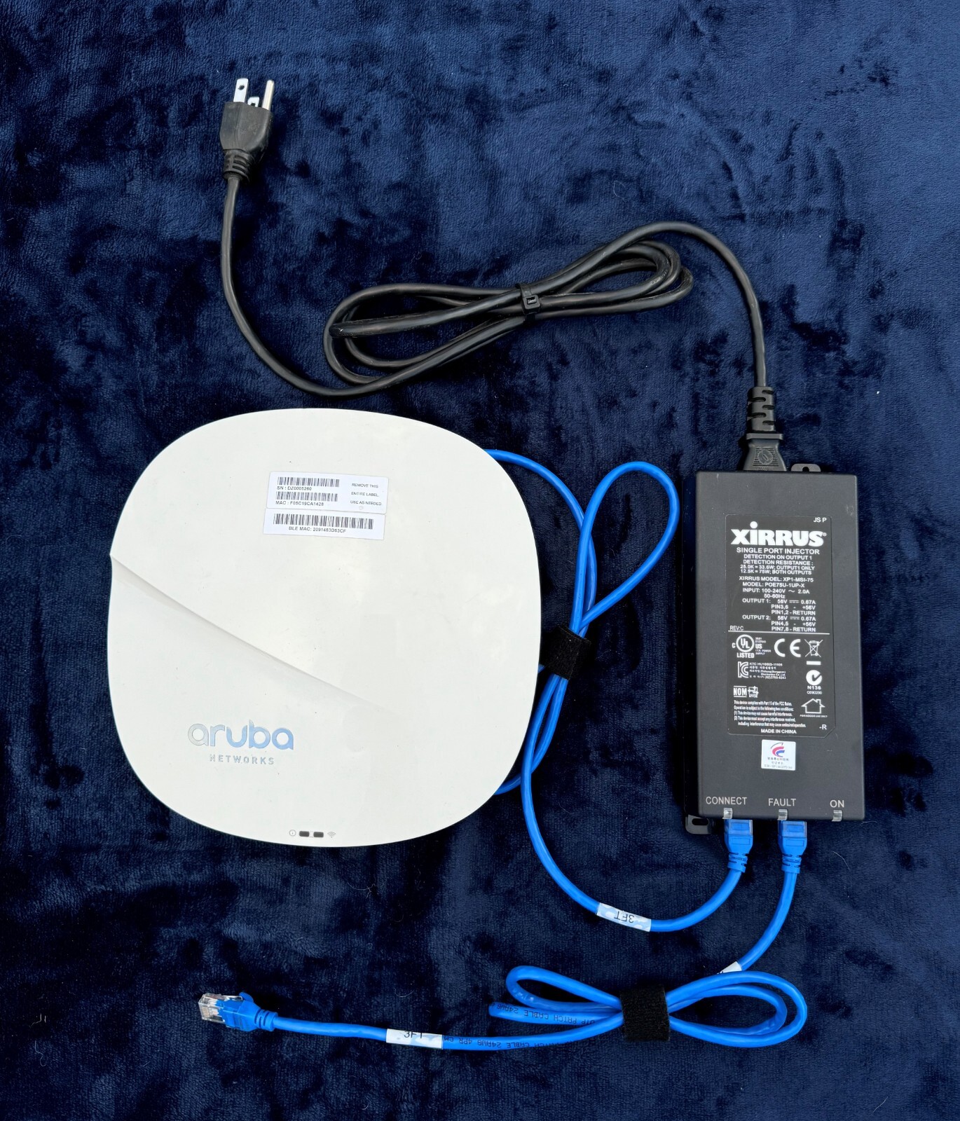 Pre-Configured Aruba Instant IAP-325-US Wireless Network Access Point