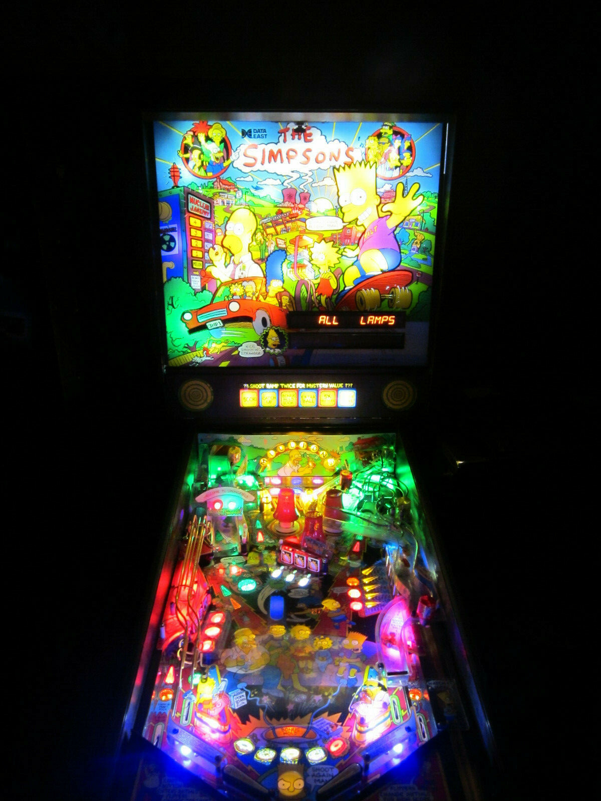 SIMPSONS Pinball - NON GHOSTING LED Lighting Kit custom SUPER BRIGHT KIT