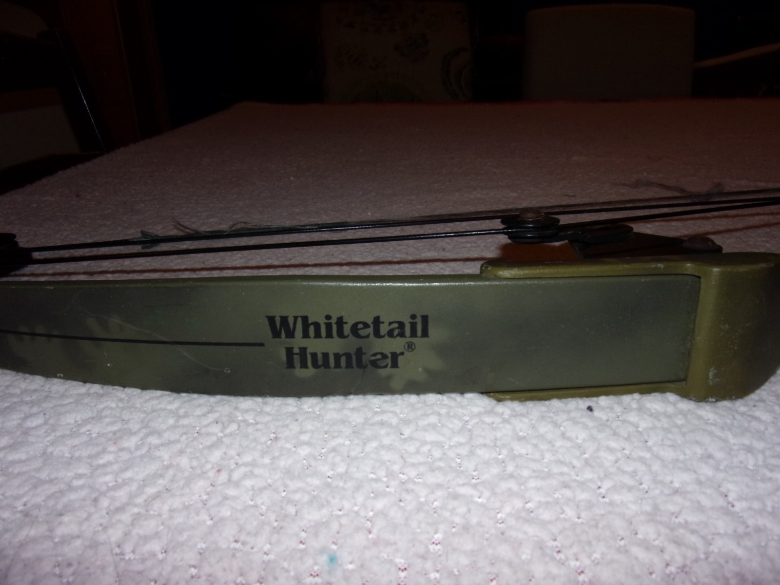 Vintage Bear Whitetail Hunter Green Camo Compound Bow