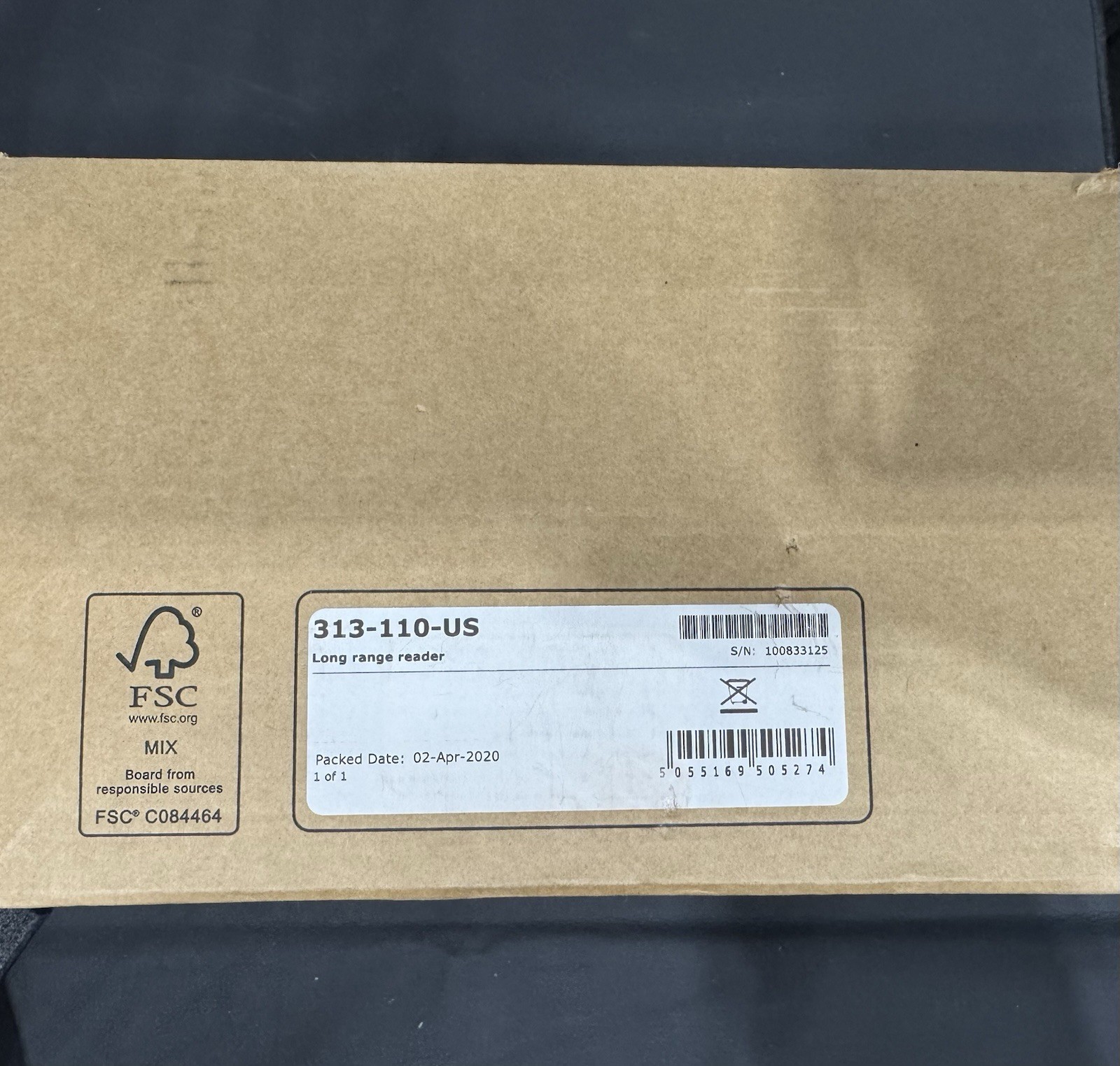 Paxton 313-110-US Proximity Long Range Reader for Car Park Access Points EUC