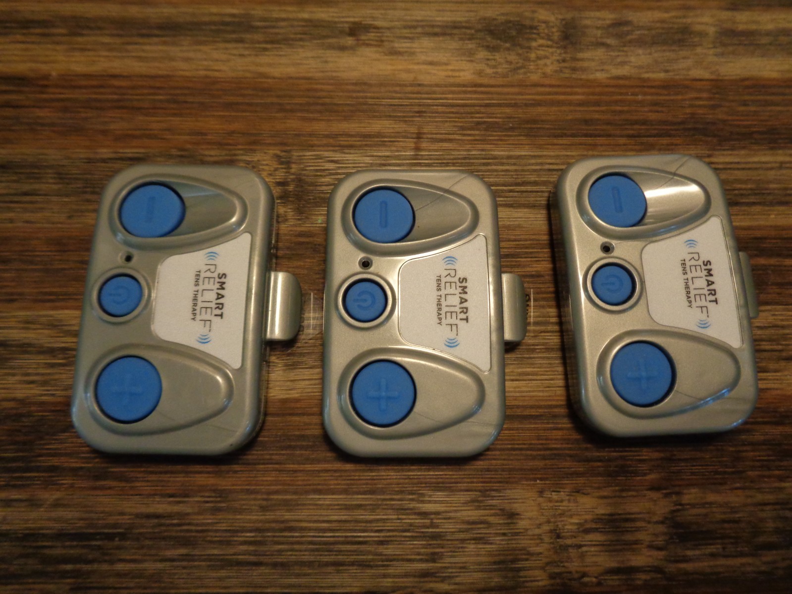 Lot of 3 Icy Hot Smart Relief Tens Therapy Remote Control Units