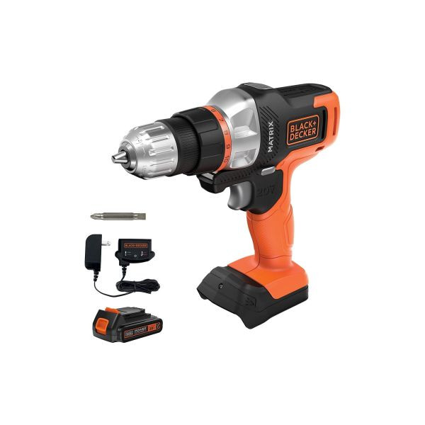 BLACK+DECKER 20V MAX* Matrix Cordless Drill/Driver - BDCDMT120C