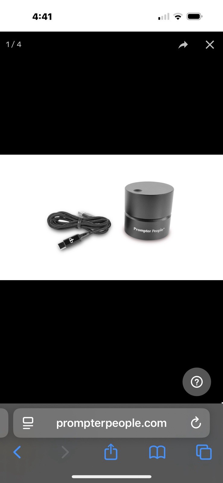 Prompter People Teleprompter Kit