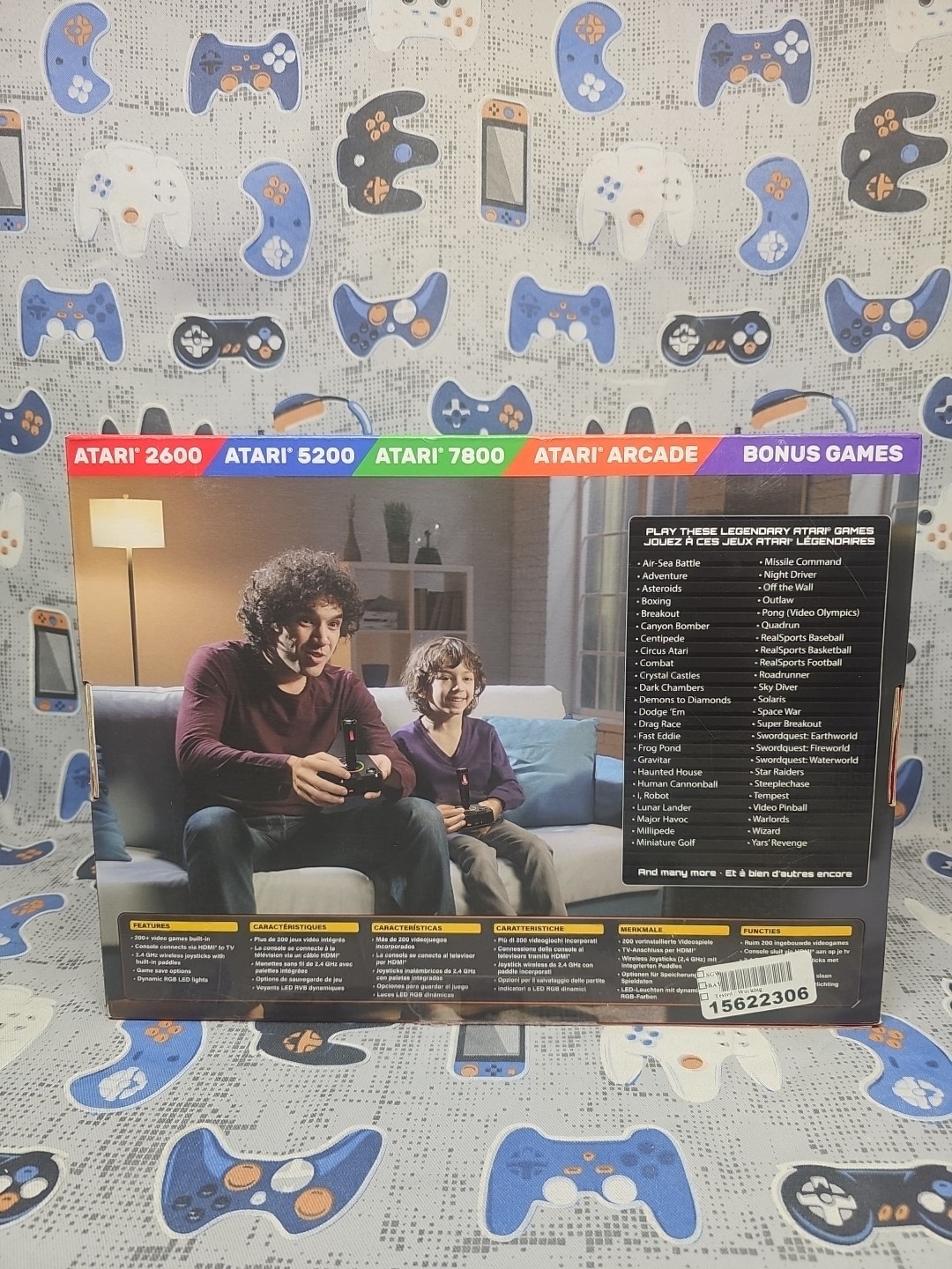 My Arcade Atari 200+ Games Included Wireless Controllers OPEN BOX NEW