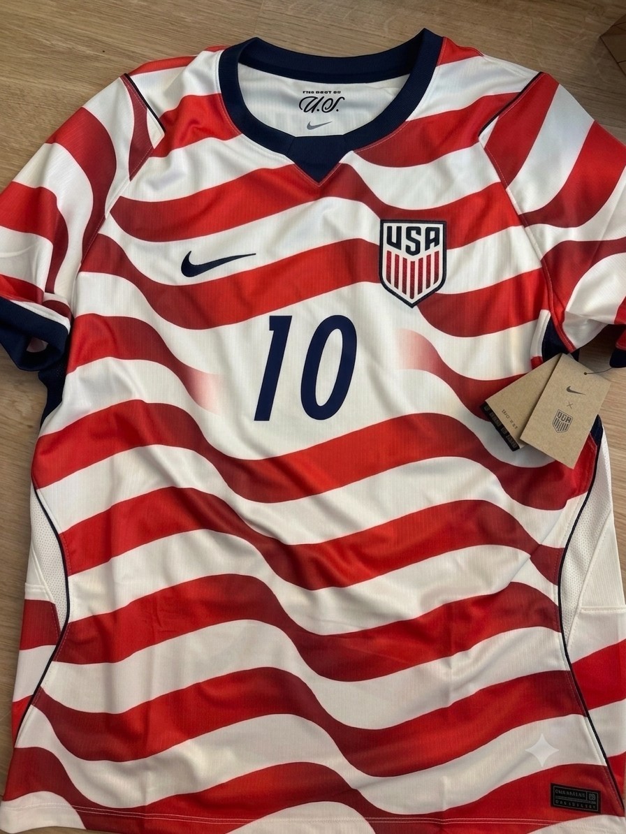 🔥 Christian Pulisic 🔥 #10 Nike USA Soccer USMNT Jersey Men’s XL