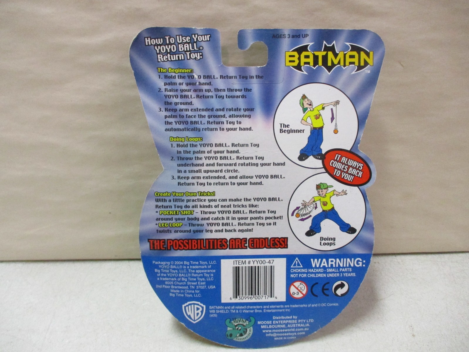 2004 Big Time Toys Batman Yo-yo Ball