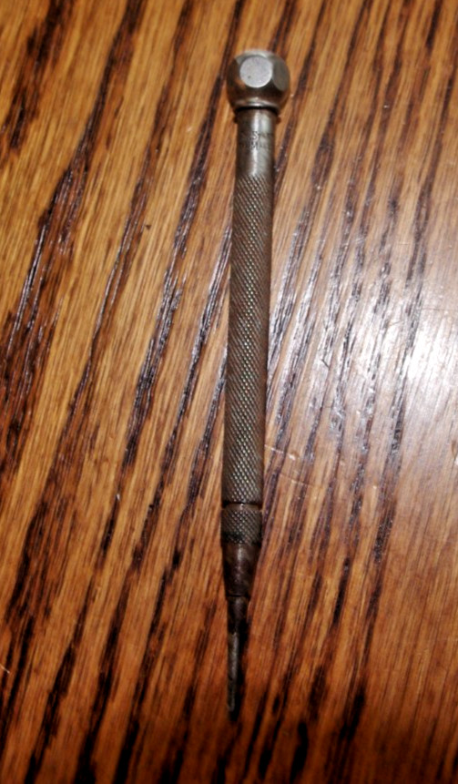 vintage L.S. Starrett 4-1/4" machinist scribe tool