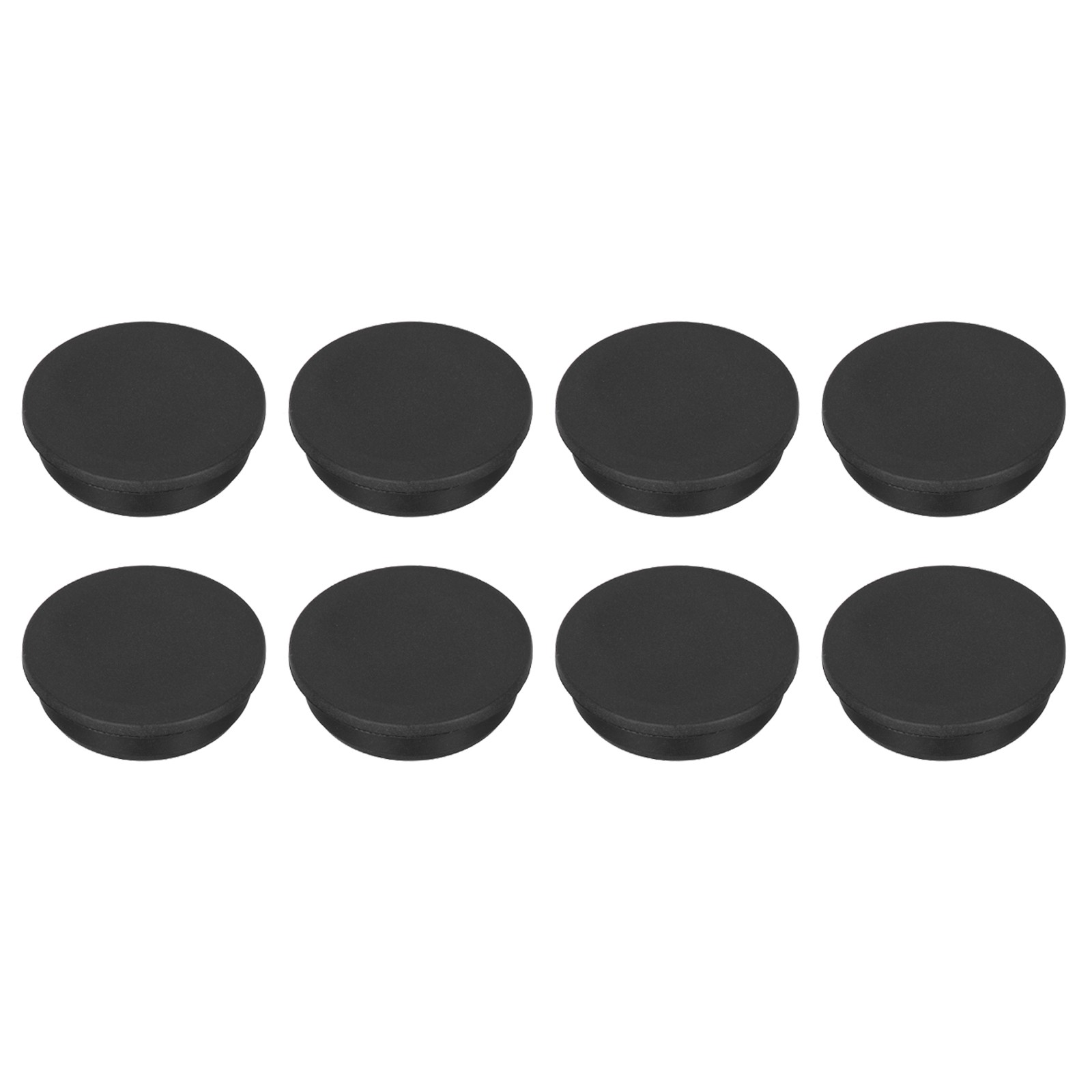 8pcs Plastic Hole Plugs, 57mm(2 inch) Black Screw Caps Cover Locking