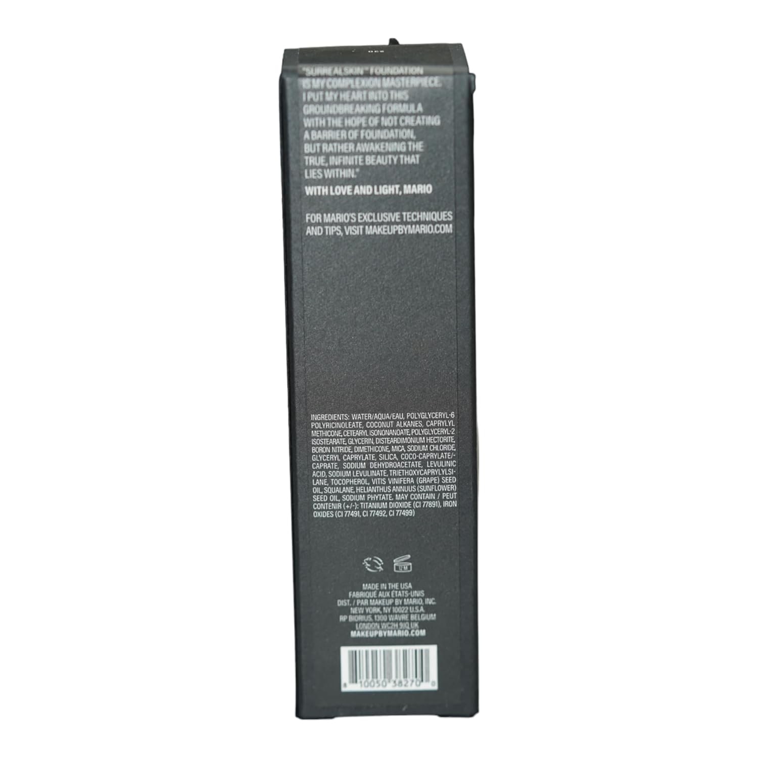 Makeup by Mario SurrealSkin Liquid Foundation 7C Light Medium Cool 30mL