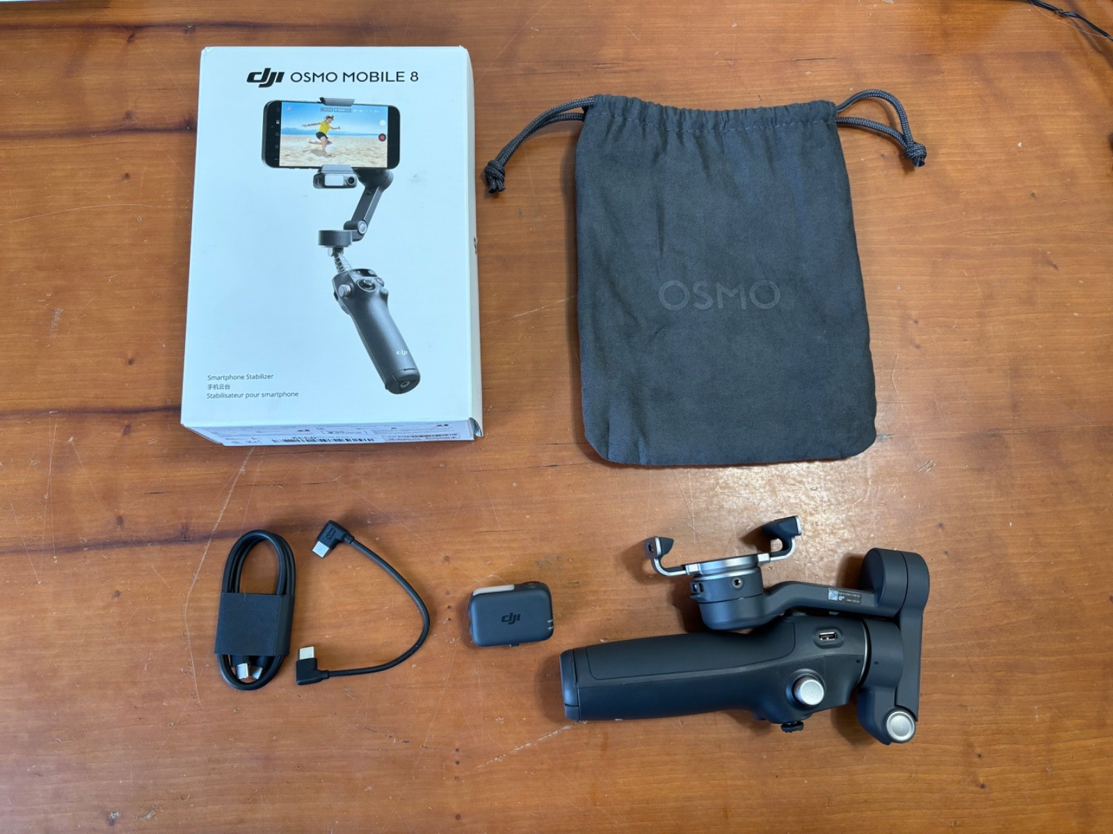 DJI Osmo Mobile 8 Advanced Tracking Combo Gimbal Stabilizer for Phone 360° Pan