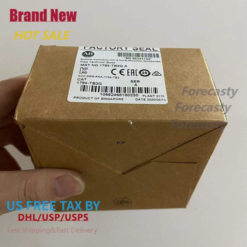 New Factory Sealed Allen-Bradley 1794-TB3G Flex Terminal Base Module US Free Tax