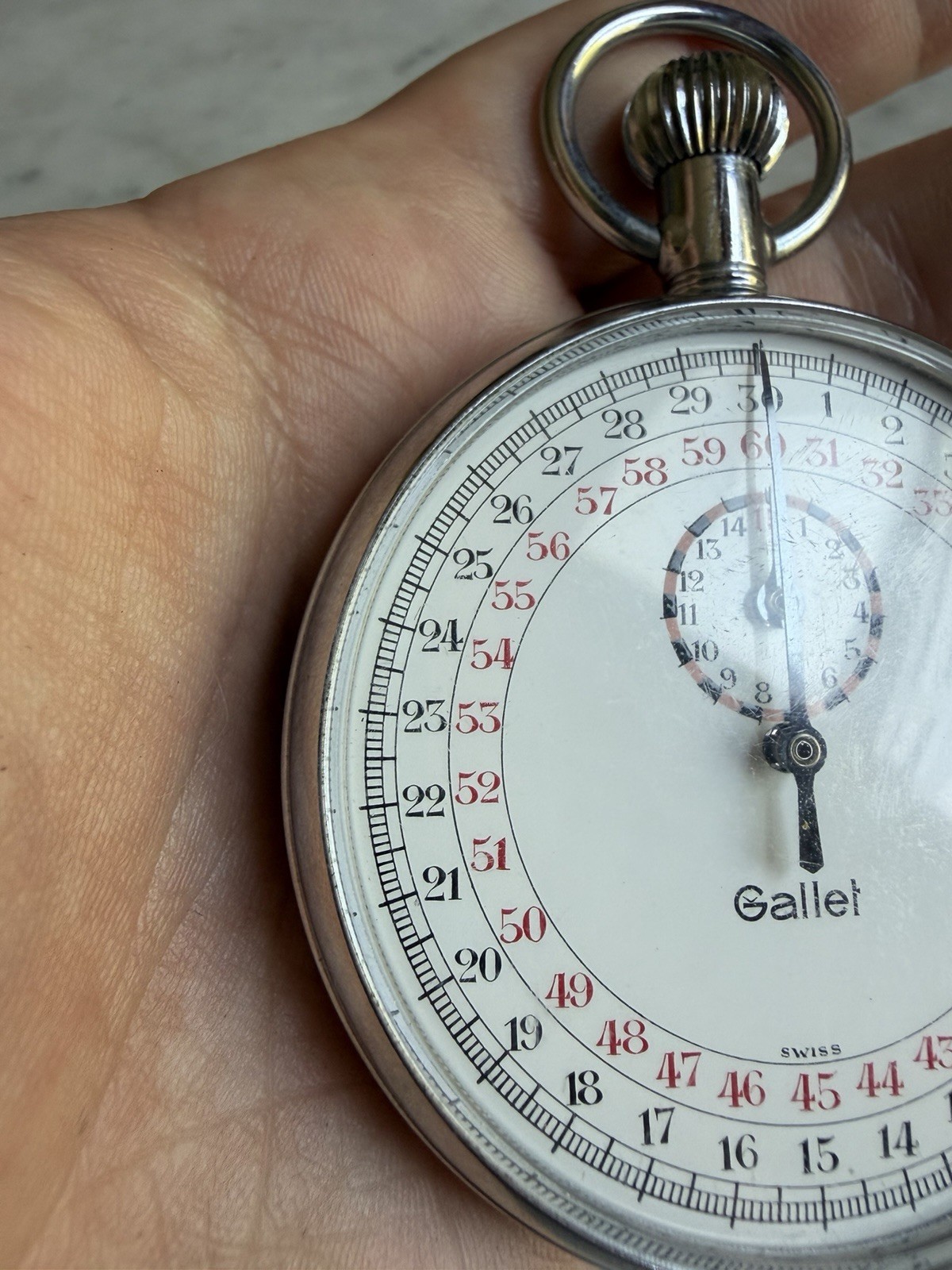Vintage Gallet Swiss Stopwatch