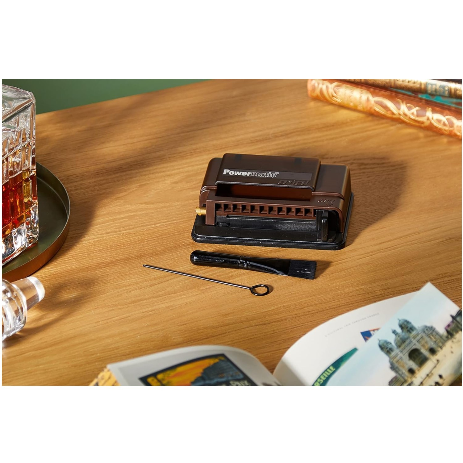 Portable Cigarette Rolling Tool - Manual Operation