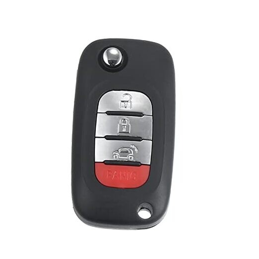 Car 4 Button Flip Car Keyless Entry Remote Control Key Fob Proximity Smart