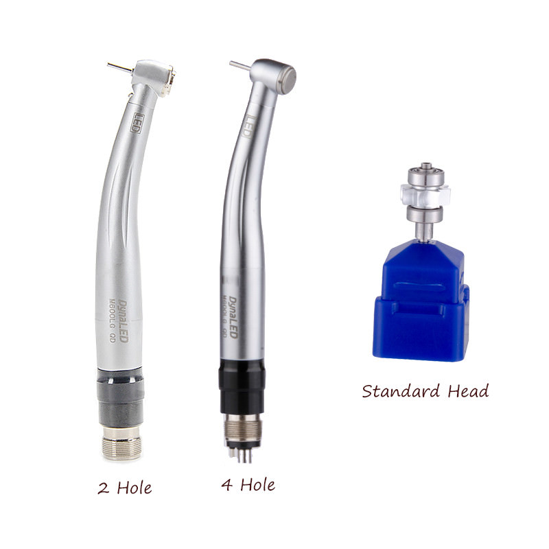 Dental DynaLED Standard Head High Speed Handpiece 2/4hole Quick Coupler 3 spray
