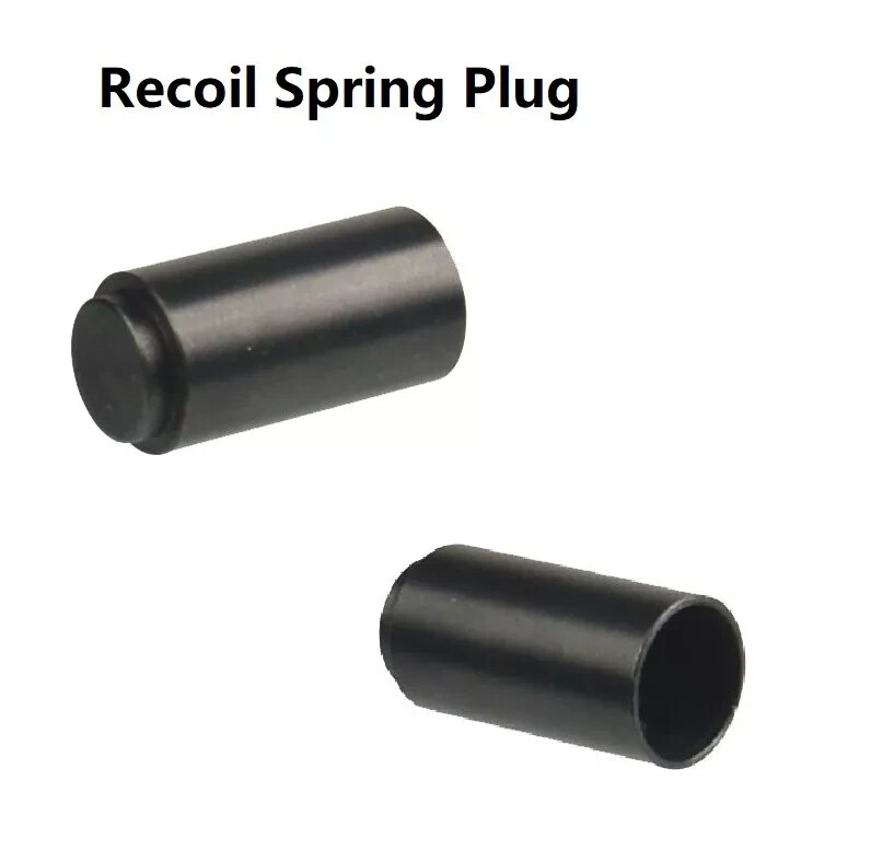 Black Steel 1911 .45 Recoil Spring Plug