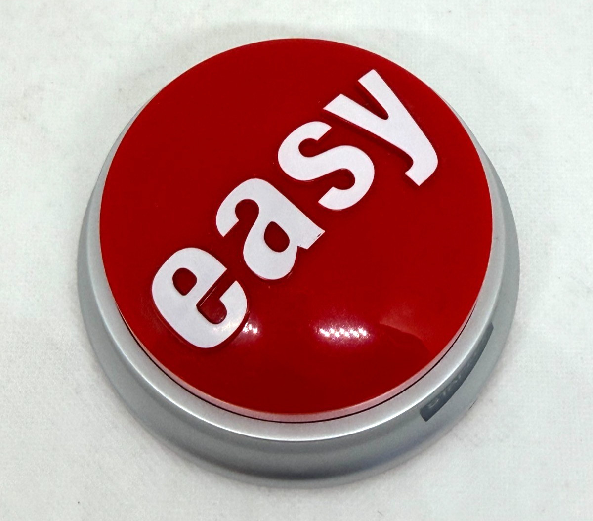 Staples Easy Button Tested and Working w/ fresh AAA batteries included - Retro