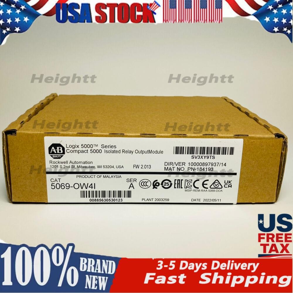 5069-OW4I AB Compact 5000 Isolated Relay OutputModule Spot Goods Brand New Box!