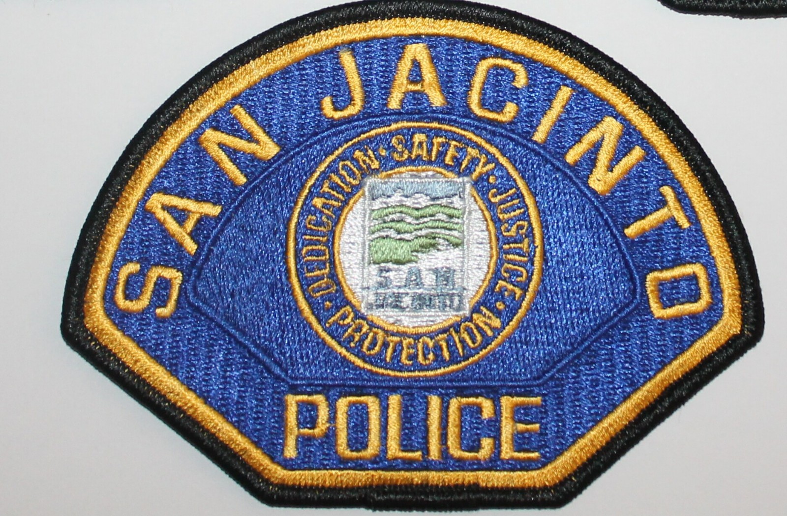 Defunct SAN JACINTO POLICE Riverside County California CA PD patch