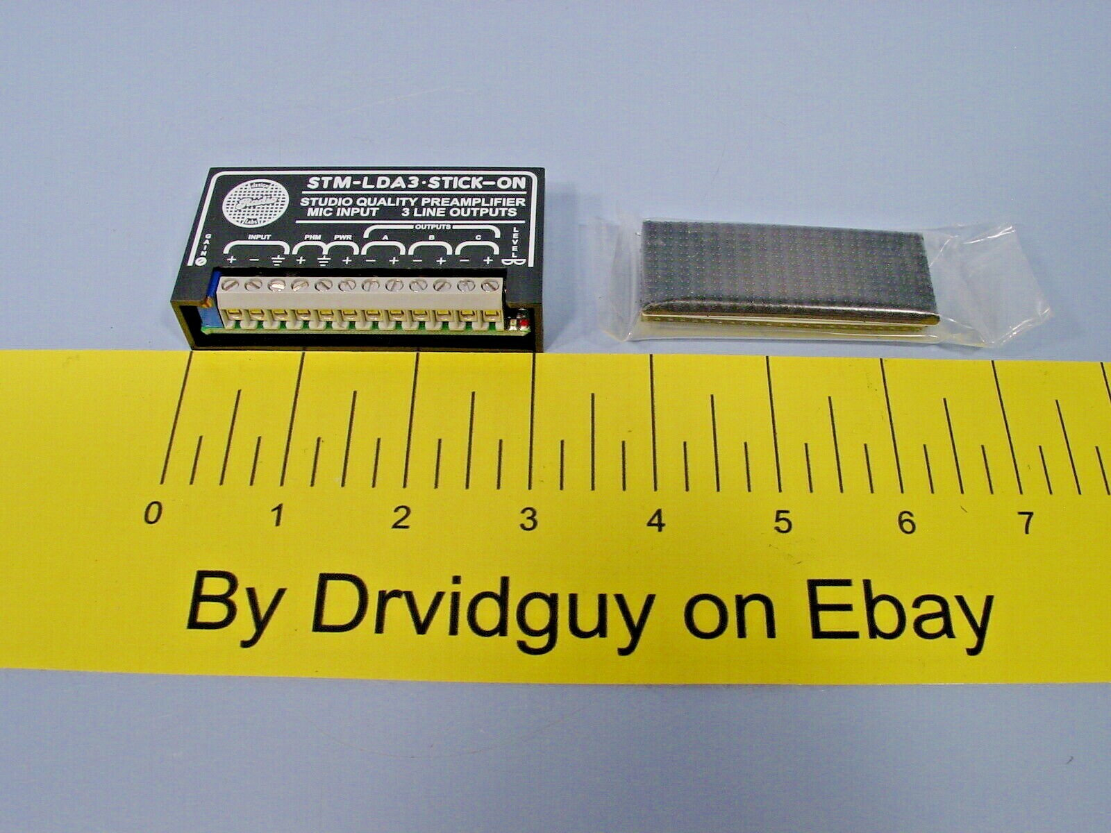*RDL STM-LDA3 Stick-On Mic Preamp w/Phantom (Studio Quality)