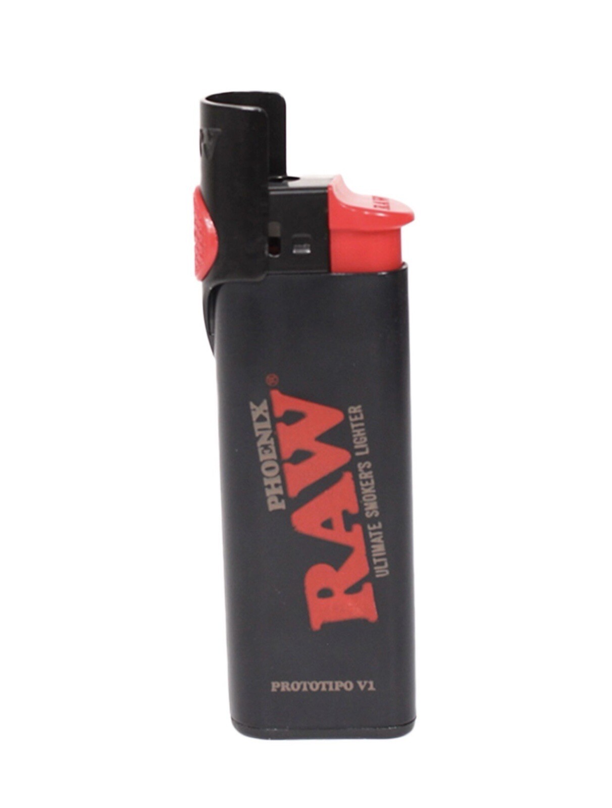 Zig Zag Ultra Thin KING Size Pre-Rolled Cone +Raw Torch Phoenix Extendo Lighter