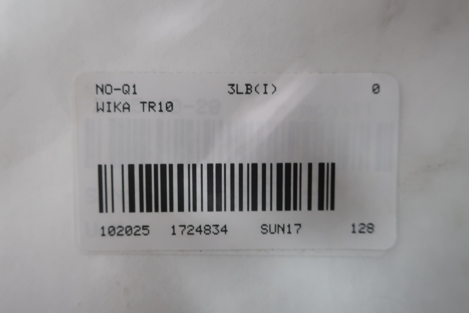 Wika TR10 Resistance Temperature Detector 30v-dc