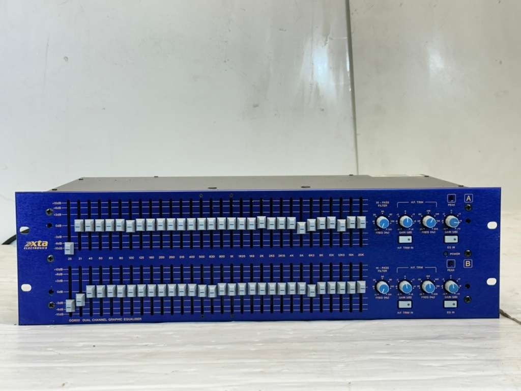 XTA GQ600 DUAL CHANNEL GRAPHIC EQUALIZER #7319 (ONE) THS