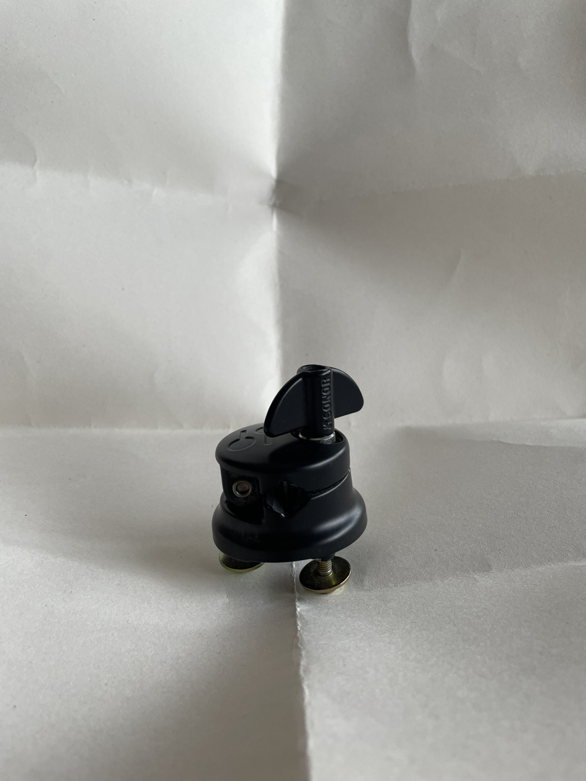 SONOR Floor Tom/Bass Drum Leg Hardware Mounts (Black)