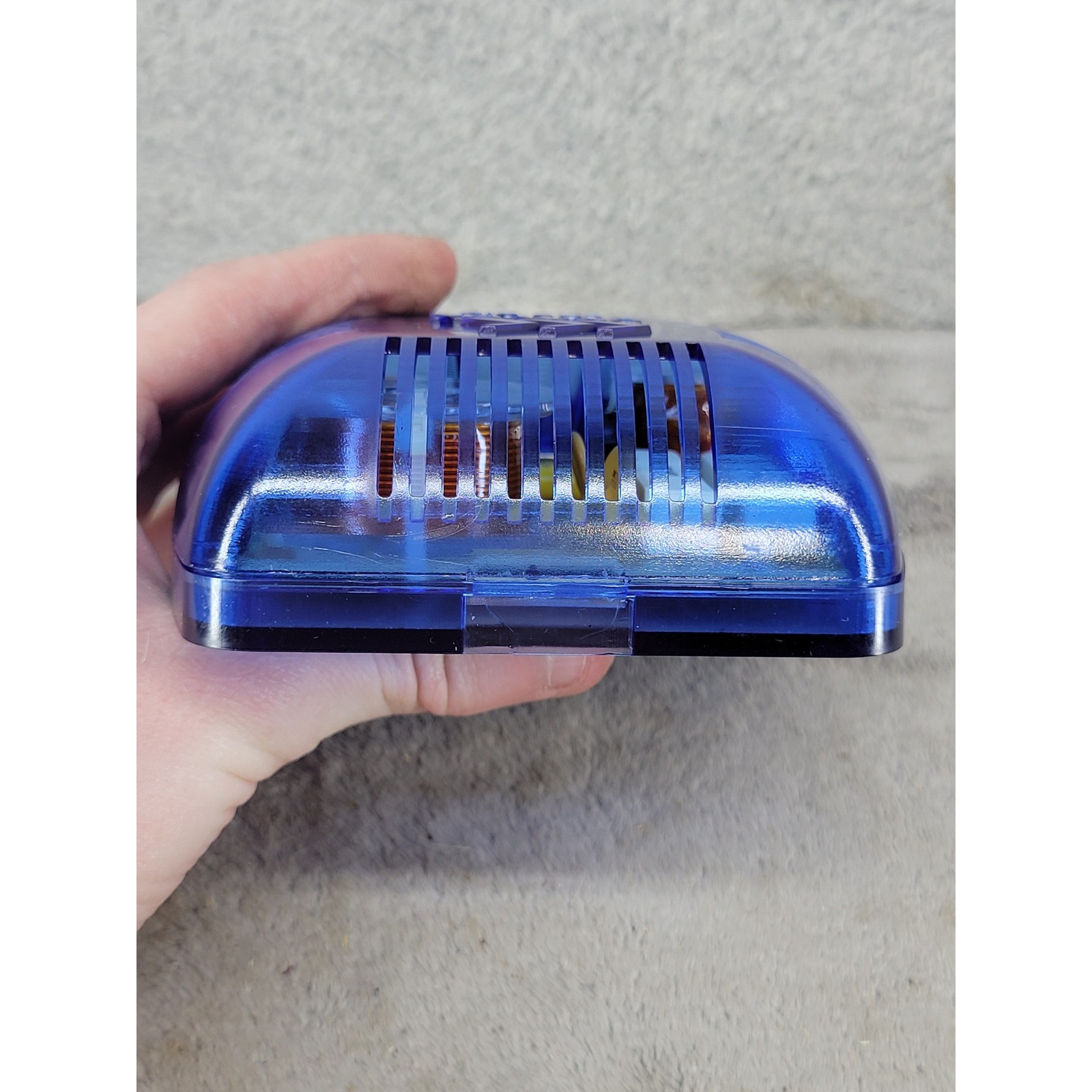 Bravox LHP 3.5 Passive Crossover Blue Translucent Car Audio Component 0dB -3dB
