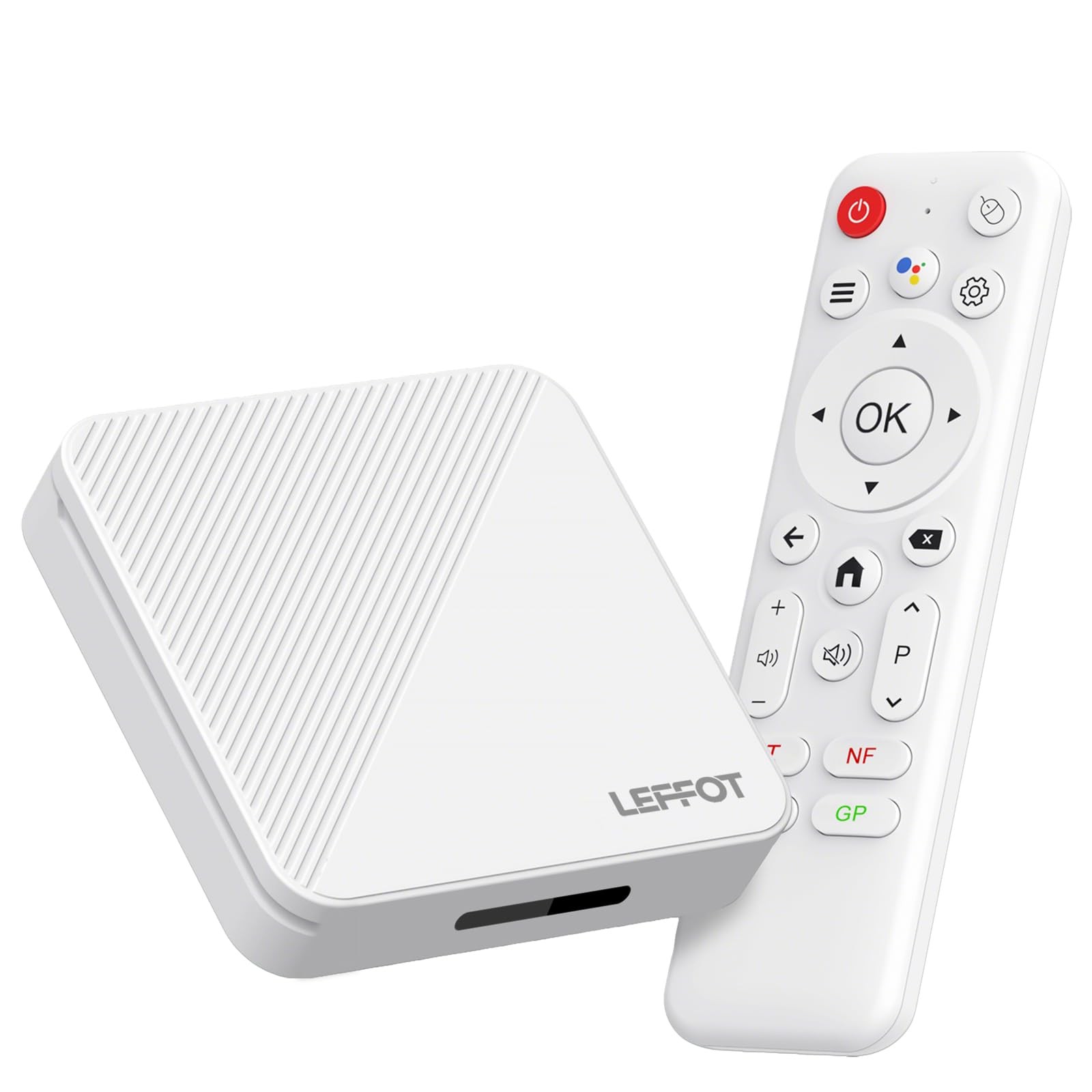 Android 14.0 TV Box 2025, LEFFOT H313 4K Ultra HD Streaming Device for TV