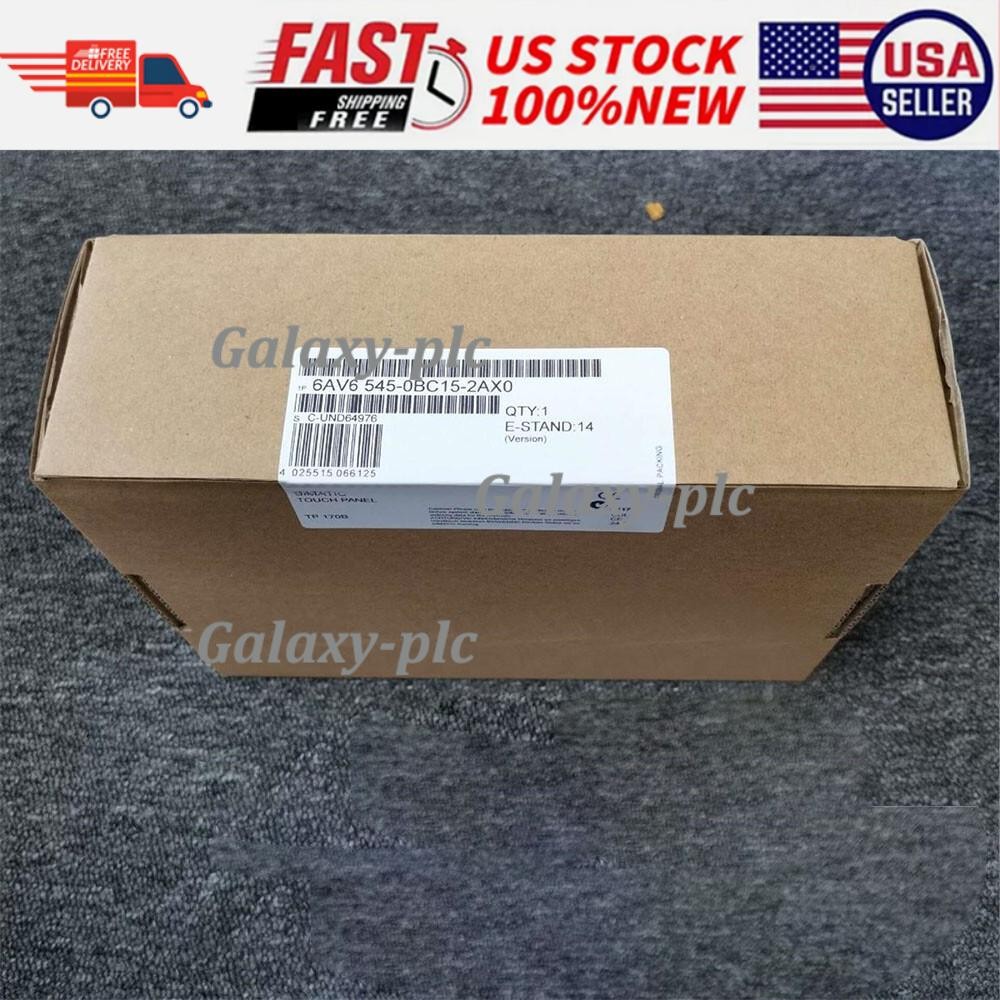 New in Box For Siemens 6AV6545-0BC15-2AX0 HMI Touch Screen 6AV6 545-0BC15-2AX0