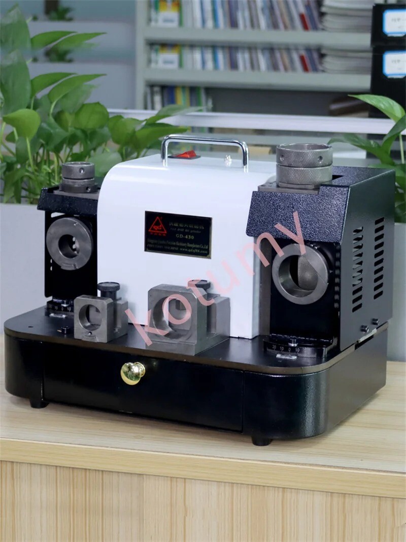 Electric Drill Bit Sharpener Grinder GD430 Twist Drill Milling Cutter Sharpener，