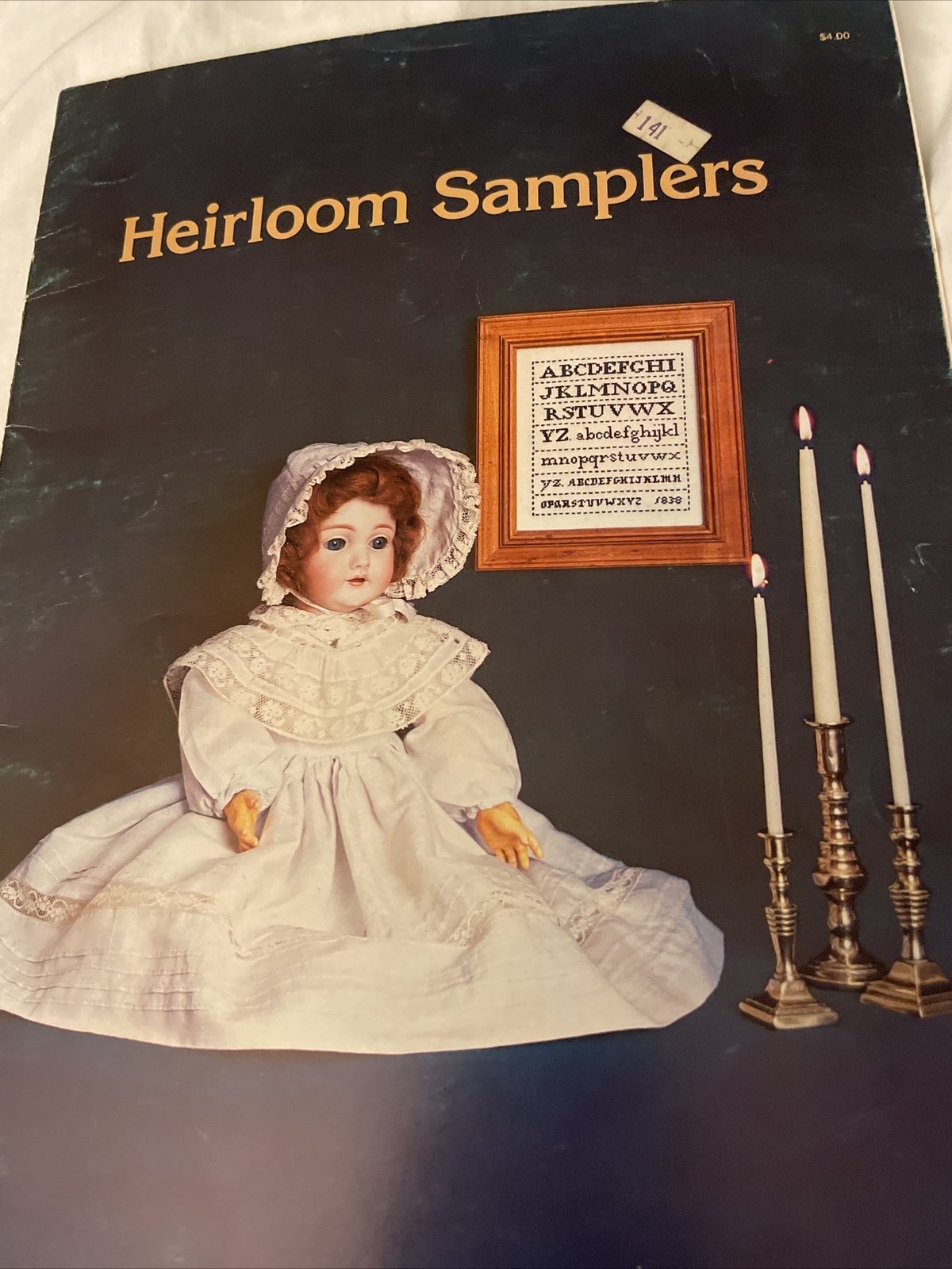 Heirloom Samplers Cross Stitch Patterns 1978 Paperback