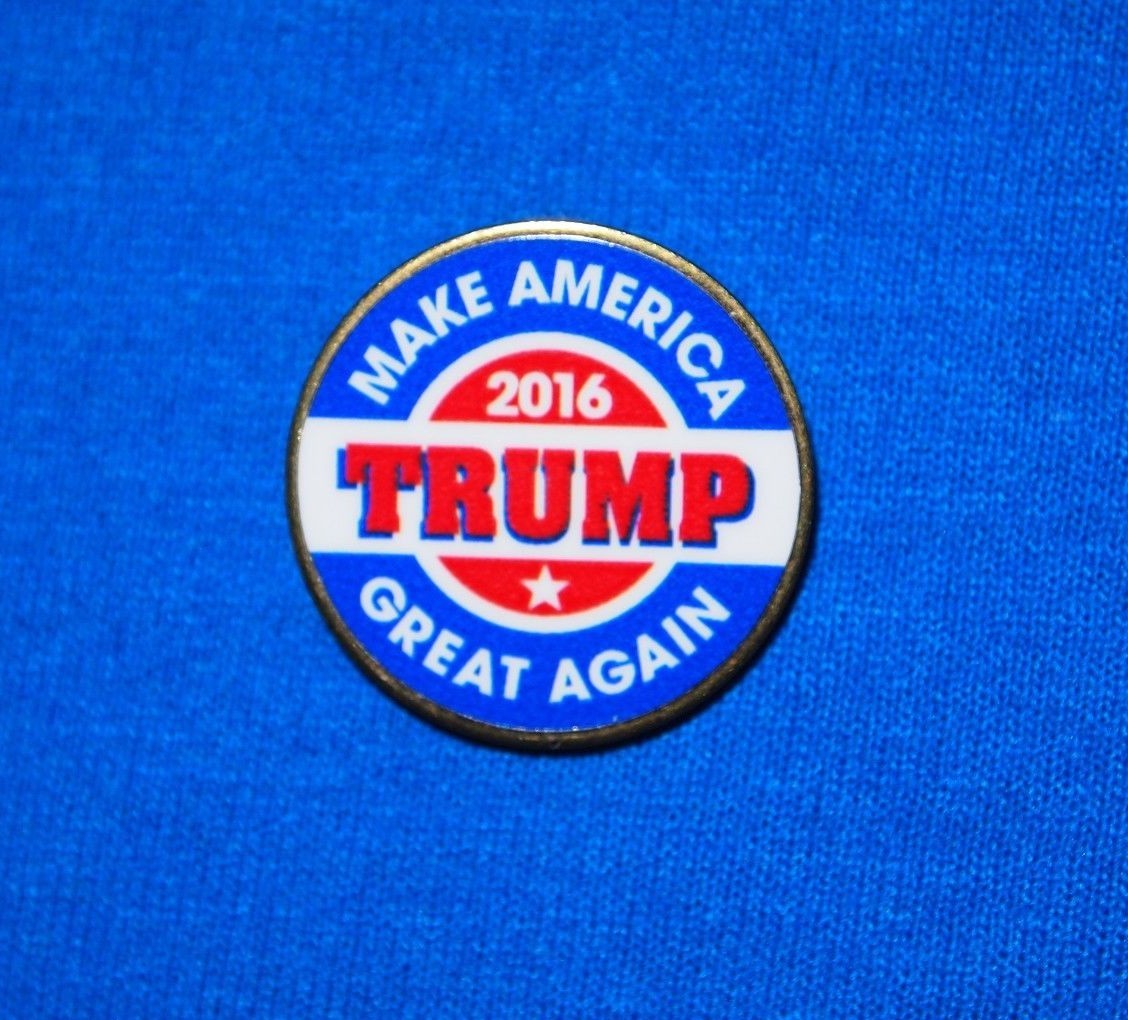Trump for President 2016 Presidential Campaign Pin Election Political Jewelry 1"
