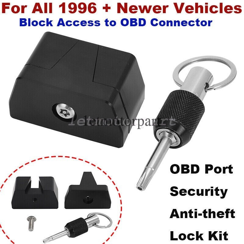 OBD Port Security Anti-theft Lock OBD 2 OBD II - Block Access to OBD Connector