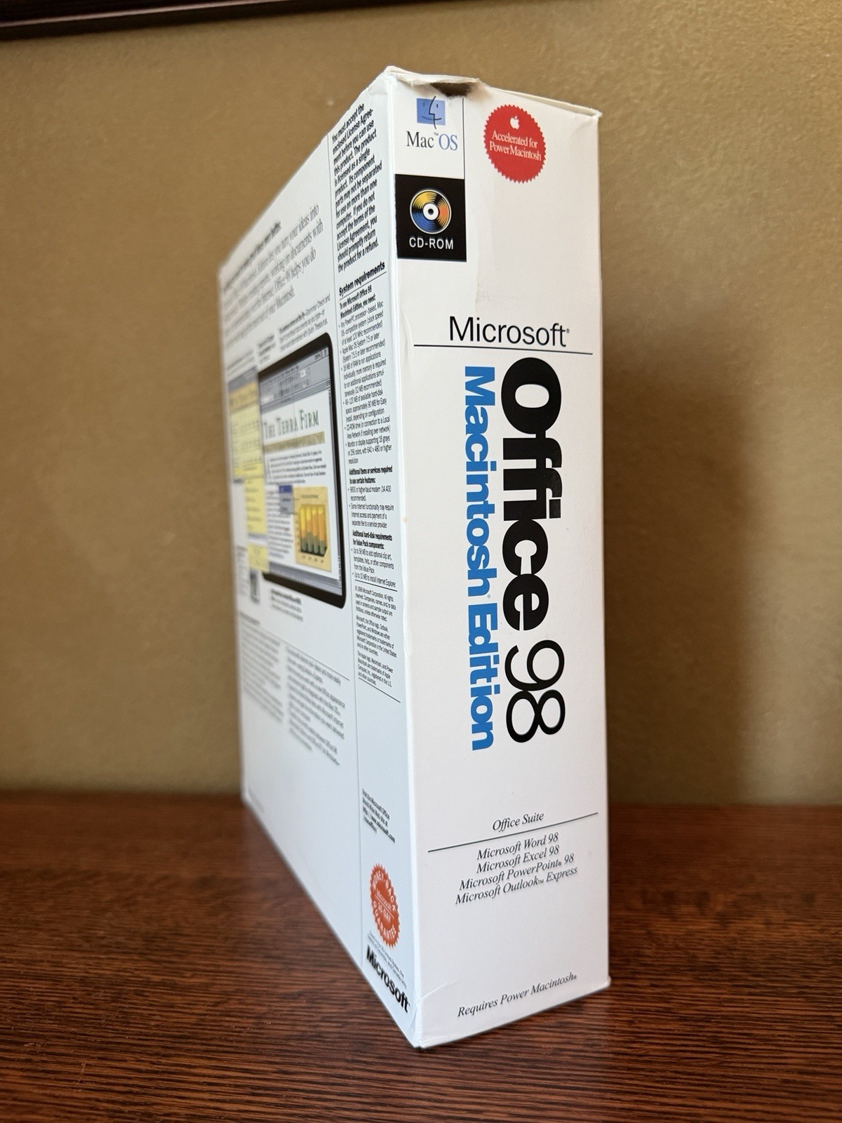 Microsoft Office 98 Macintosh Edition with CD Key