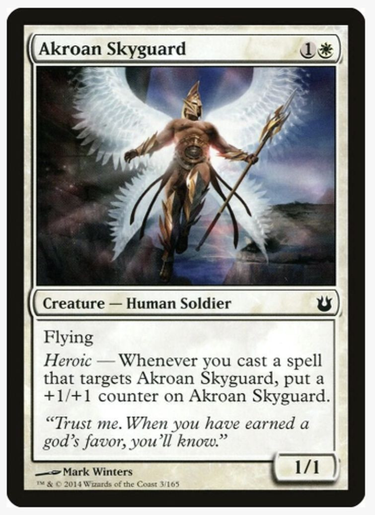 1x  1x Born of the gods Common Complete Set NM-LP(No Token/Basic Lands/Planeswal