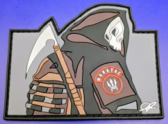 Maratac John Pham Tactical Reaper PVC Patch Limited Edition CountyComm