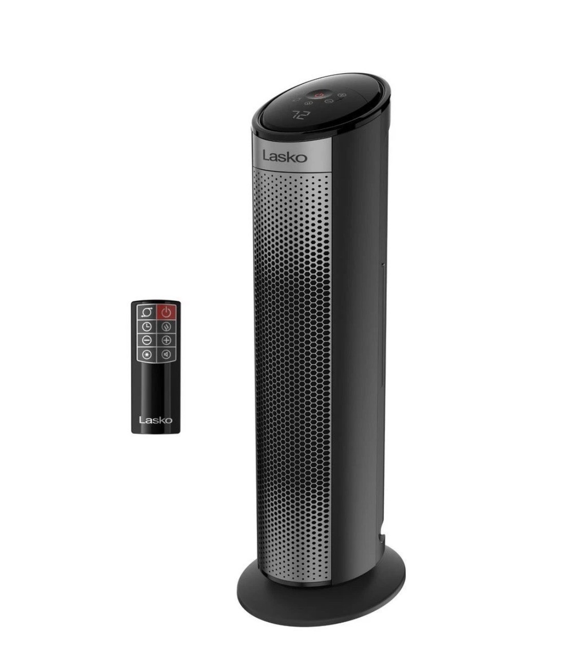 Lasko 22" CT22498 Elite Collection Digital Ceramic Tower Space Heater AUTO Eco