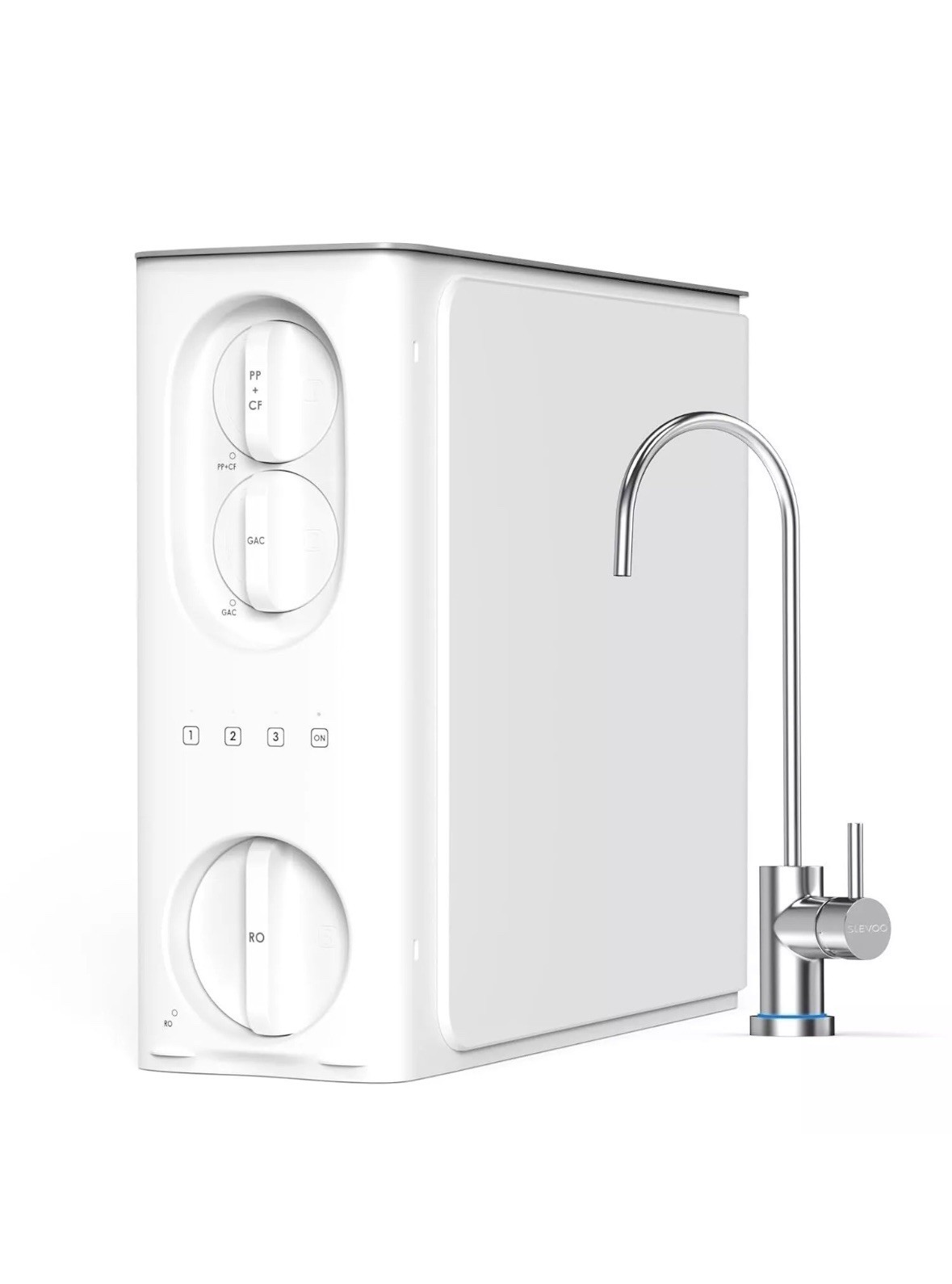 Slevoo 1000 GPD Tankless Reverse Osmosis Water Filtration System, Under Sink