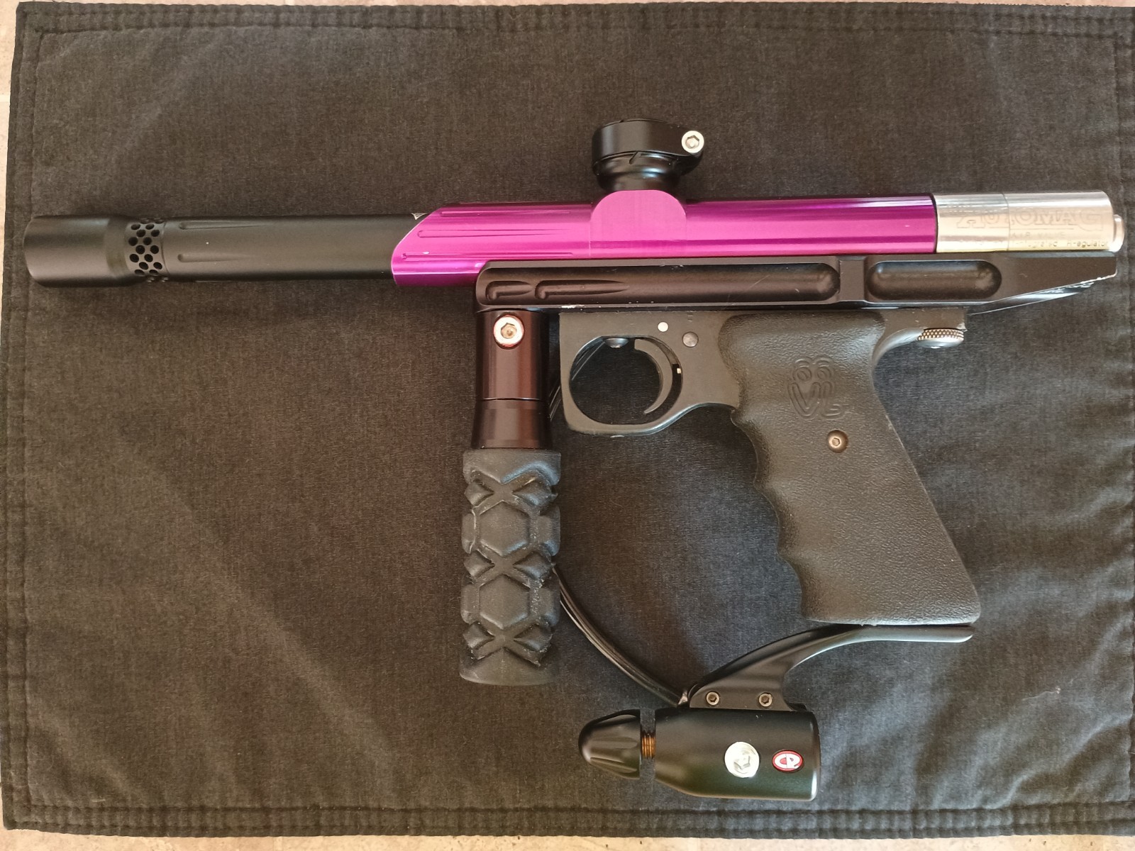 AGD Purple ULE Automag Airgun Designs Minimag Paintball Marker