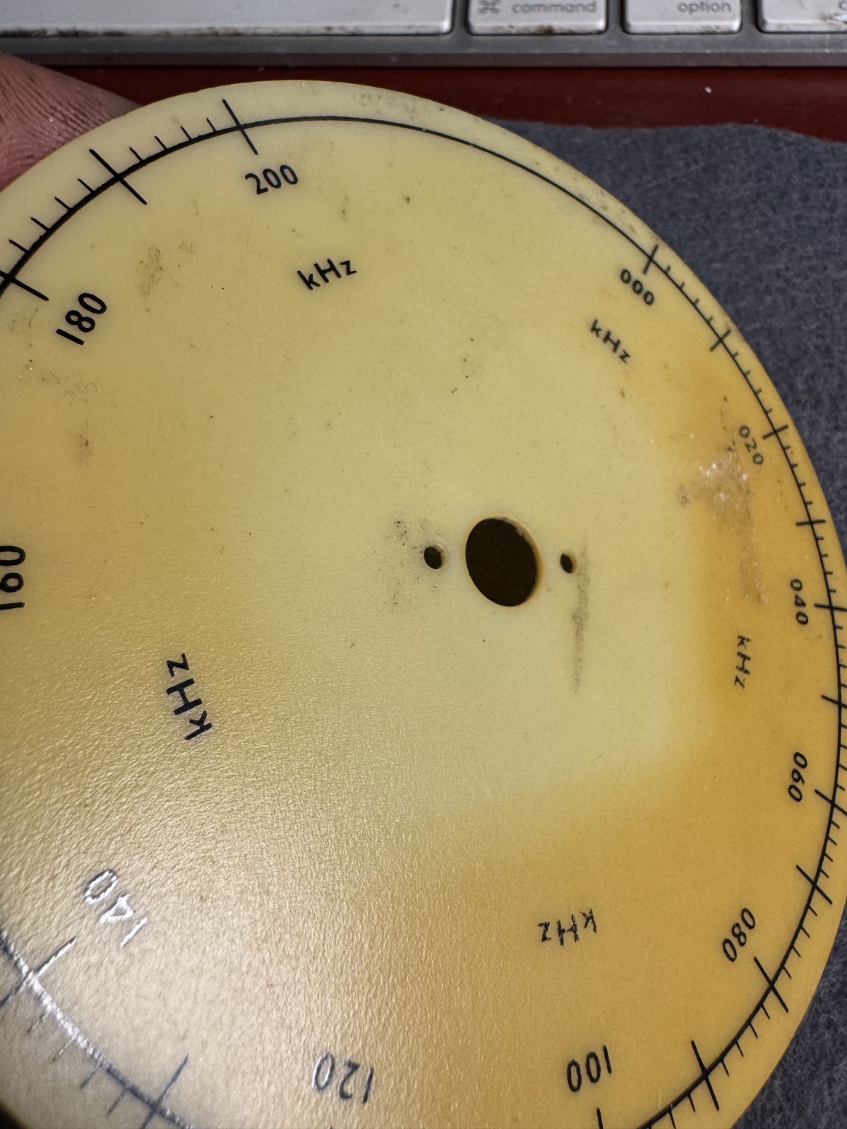 Kw2000A KW2000B Circular Dial Used Tuning Dial #2 sku