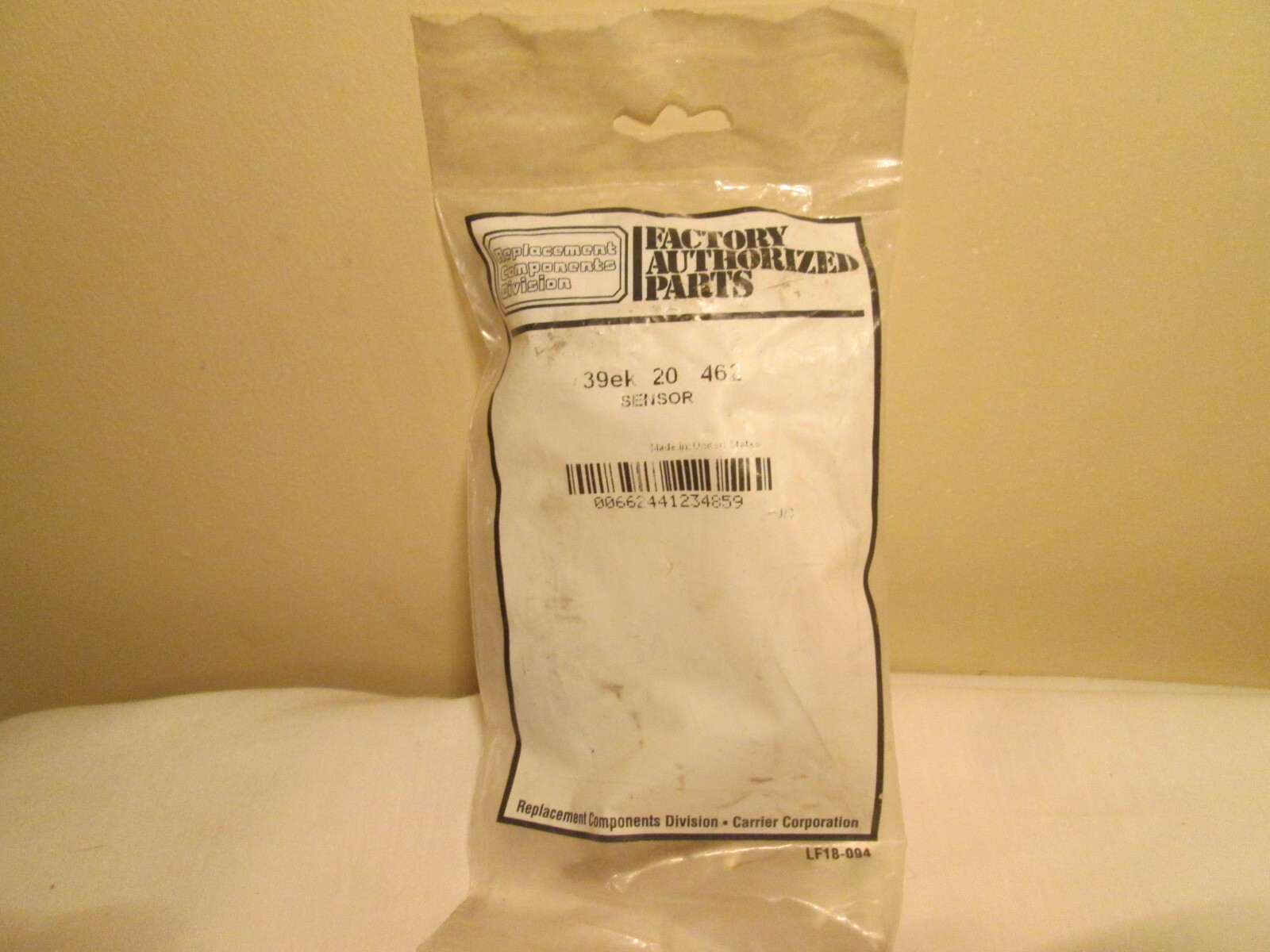 Carrier 39EK20462 Duct Sensor