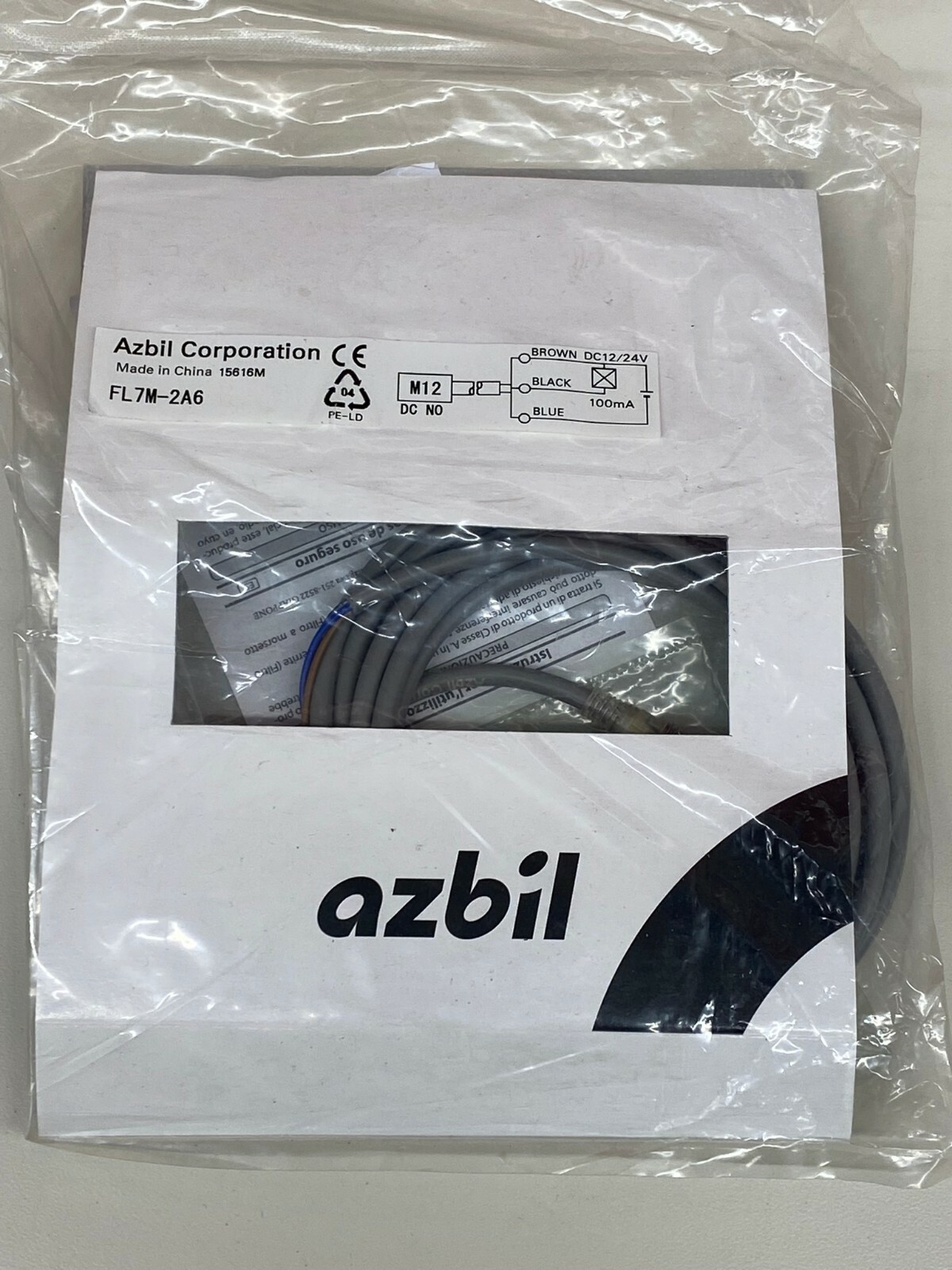 New Azbil FL7M-2A6 Proximity Sensor - US Seller