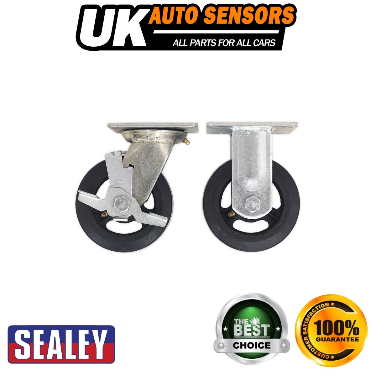 Sealey Castor Wheel Kit for SSB06 SSB07 & STV01 STVWK