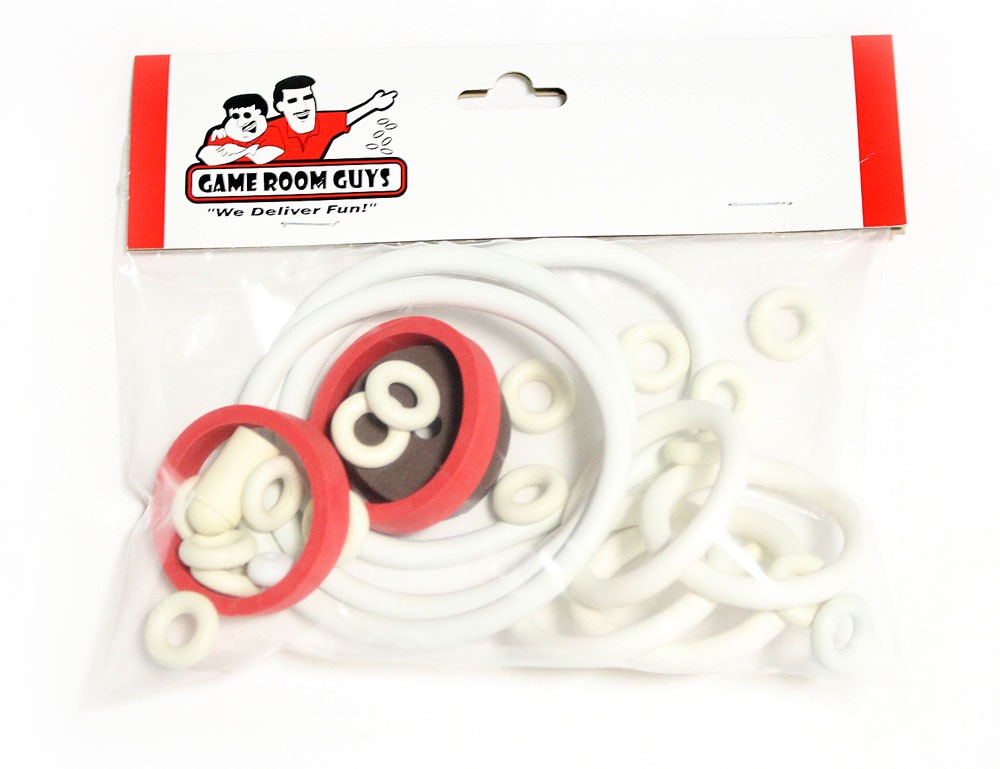Gottlieb Surf Champ Pinball Machine Replacement Repair Rubber Ring Kit White