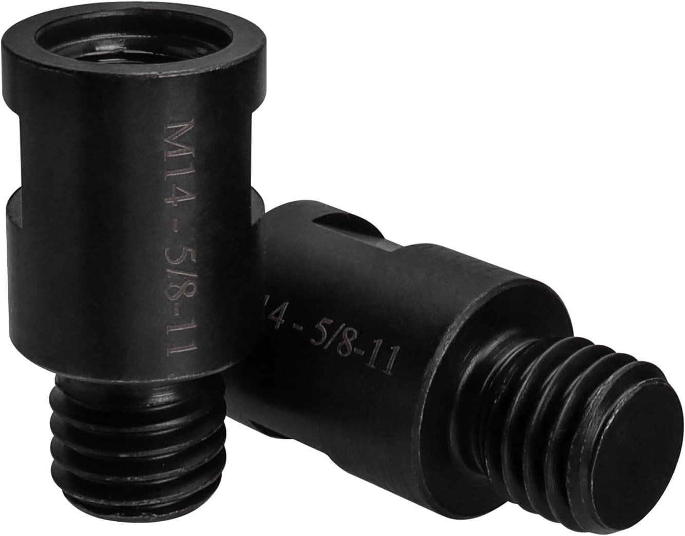 2Pcs Angle Grinder Attachment Adapters M14 Female to 5/8"-11 Male Thread Adap...
