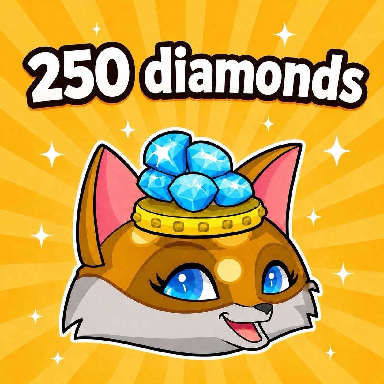 250 Diamonds - Animal Jam Classic *READ DESCRIPTION* AJC