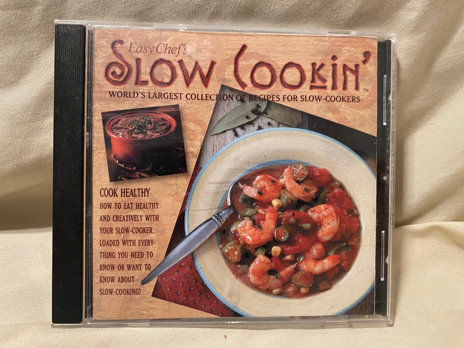 Easy Chefs Slow Cookin CD Worlds Largest Slow-Cooker Recipe Collection 2005